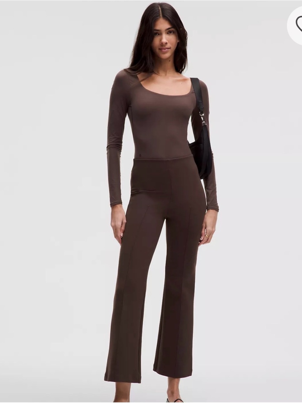 Lululemon Wundermost Ultra-Soft Nulu Square-Neck Long-Sleeve Bodysuit